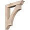 Ekena Millwork Westlake Traditional Smooth Bracket w/ Offset Brace, Douglas Fir, 7 1/2"W x 38"D x 44"H BKT0806X38X44WTL01SDF - alternate 1